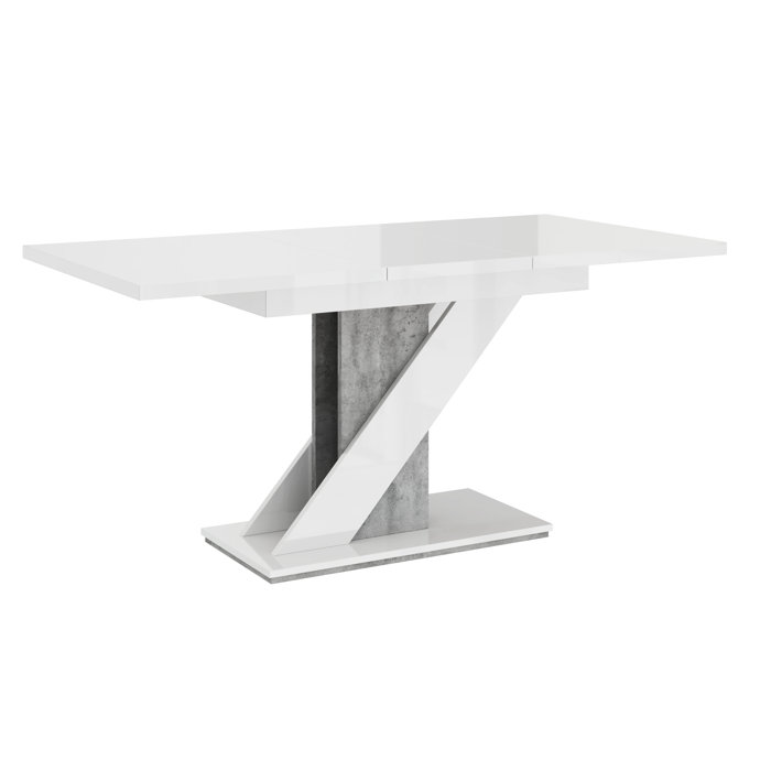 Zipcode Design Aleksandra Extendable Pedestal Dining Table & Reviews